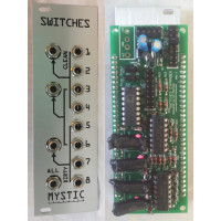 mystic circuits switches, pcb+pan, euro 8hp